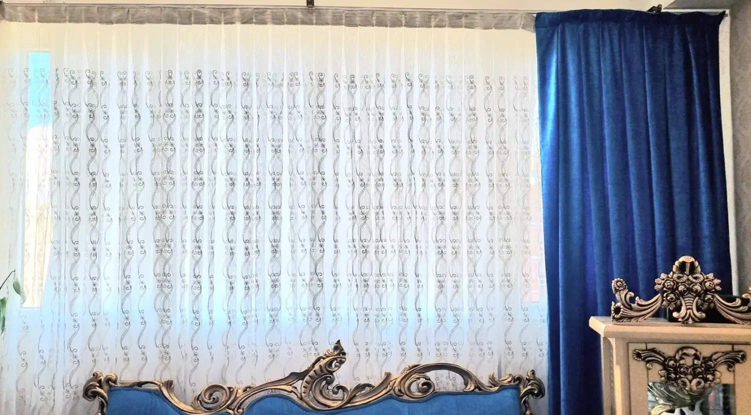 پرده و والان مخمل|پرده، رانر، رومیزی|نسیمشهر, |دیوار