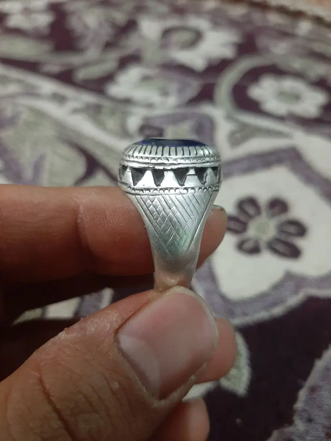 یاقوت لعل عقیق خطی شجر|جواهرات|سمنان, |دیوار