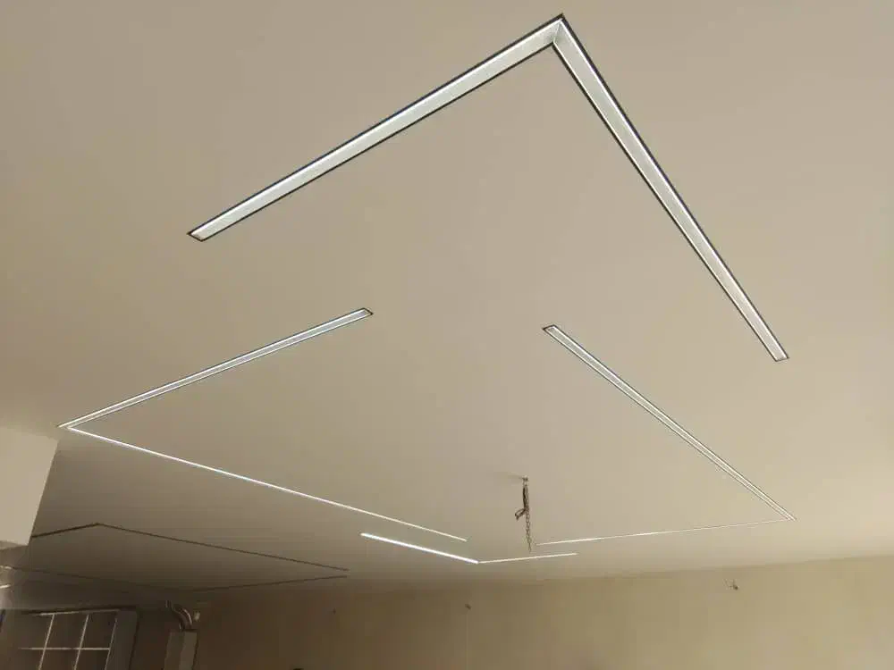 لاین نور .پروفیل المینیوم.نور خطی.نورپردازی|لامپ و چراغ|شاهین‌شهر, گرگاب|دیوار