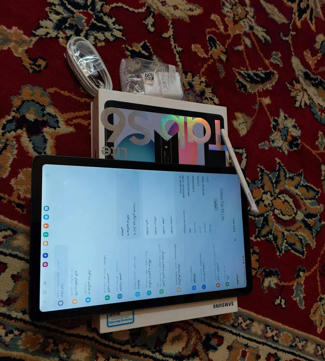 باقلم سامسونگ ۱۰.۴ اینچtab s6 رم4/64نت4Gمدلp615|تبلت|مشهد, هفده شهریور|دیوار