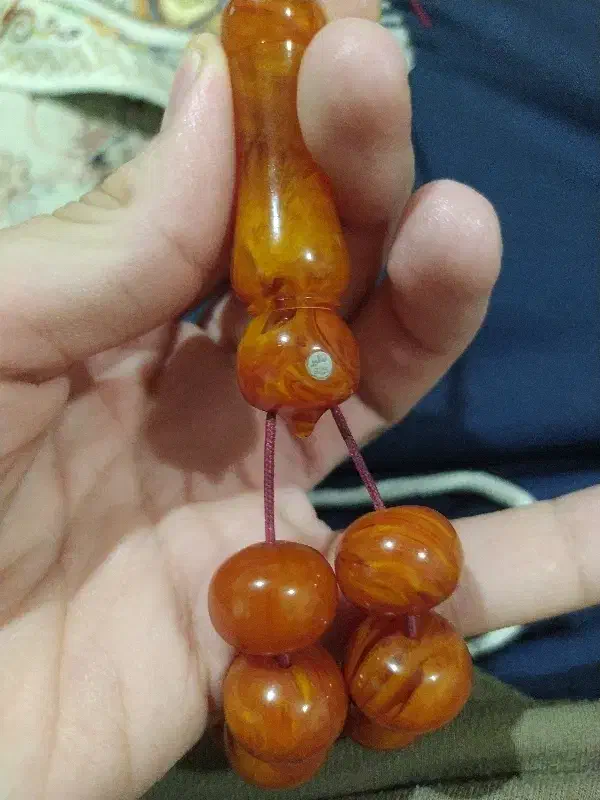 تسبیح کهربا اصل بو دار|کلکسیون اشیاء عتیقه|تهران, امام خمینی|دیوار