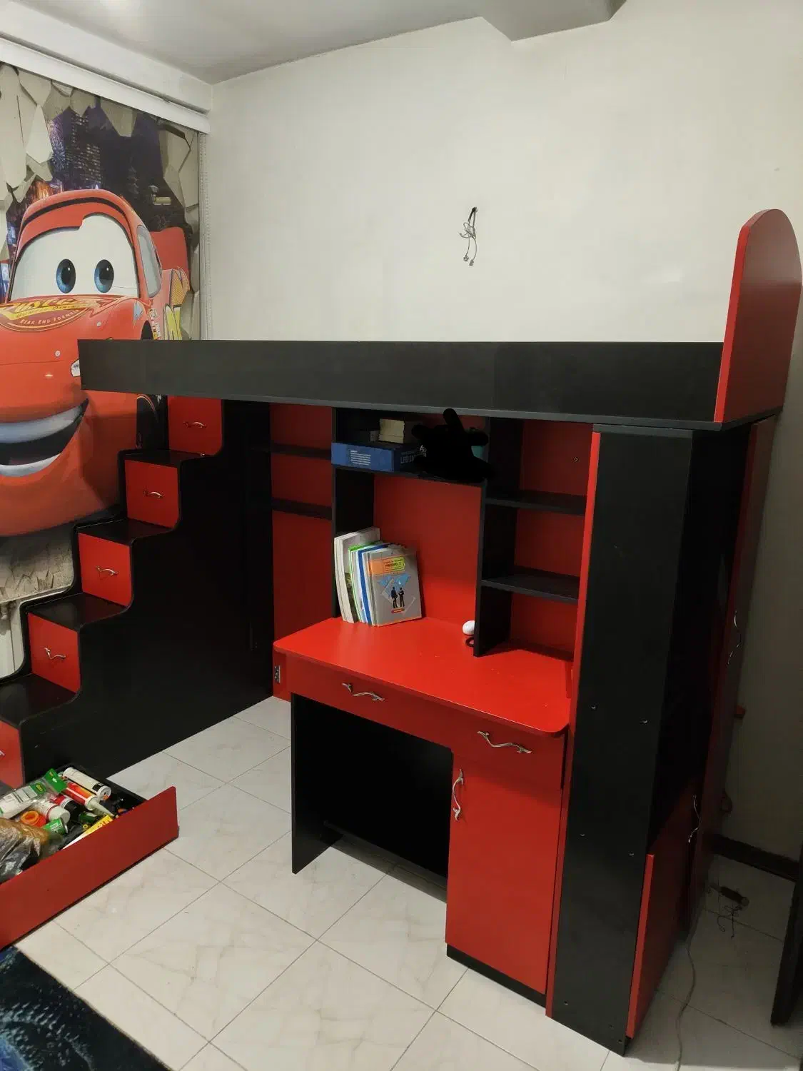 تخت دو طبقه|تخت و سرویس خواب|ملارد, |دیوار