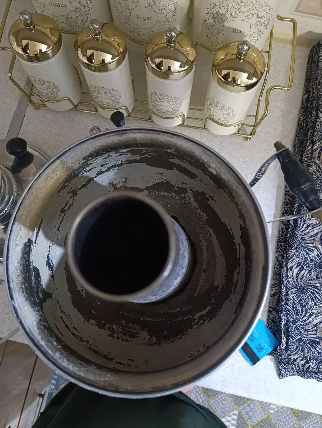 سماور تنور دار|قوری، کتری، قهوه‌ساز دستی|قم, علی آباد سعدگان|دیوار