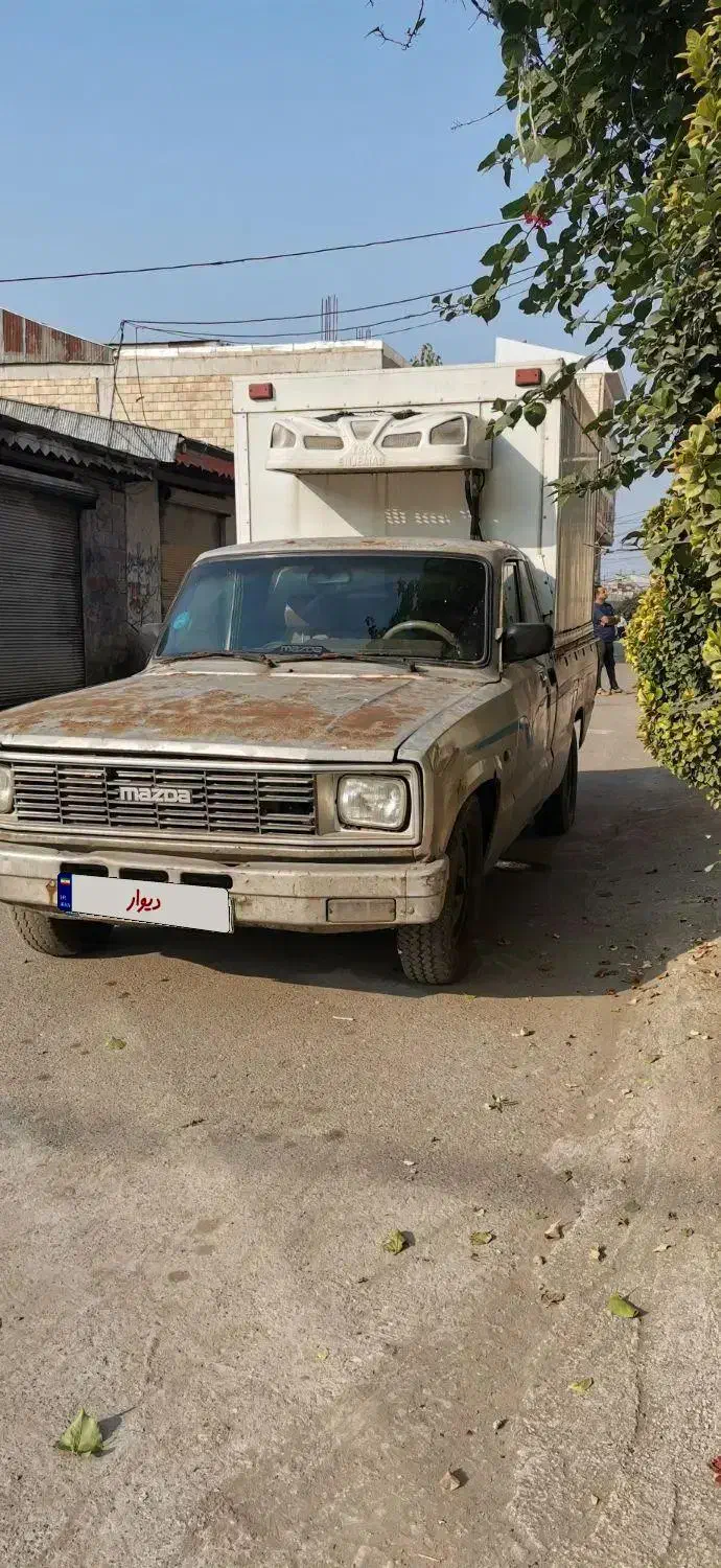 مزدا وانت یخچال دار|خودرو سواری و وانت|رشت, سلیمانداراب|دیوار