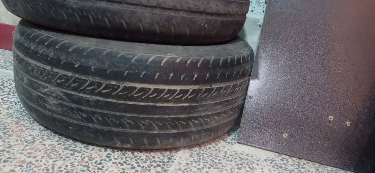 لاستیک سایز ۱۵. ۲۰۵پهن دو جفت|قطعات یدکی و لوازم جانبی|الوند, |دیوار