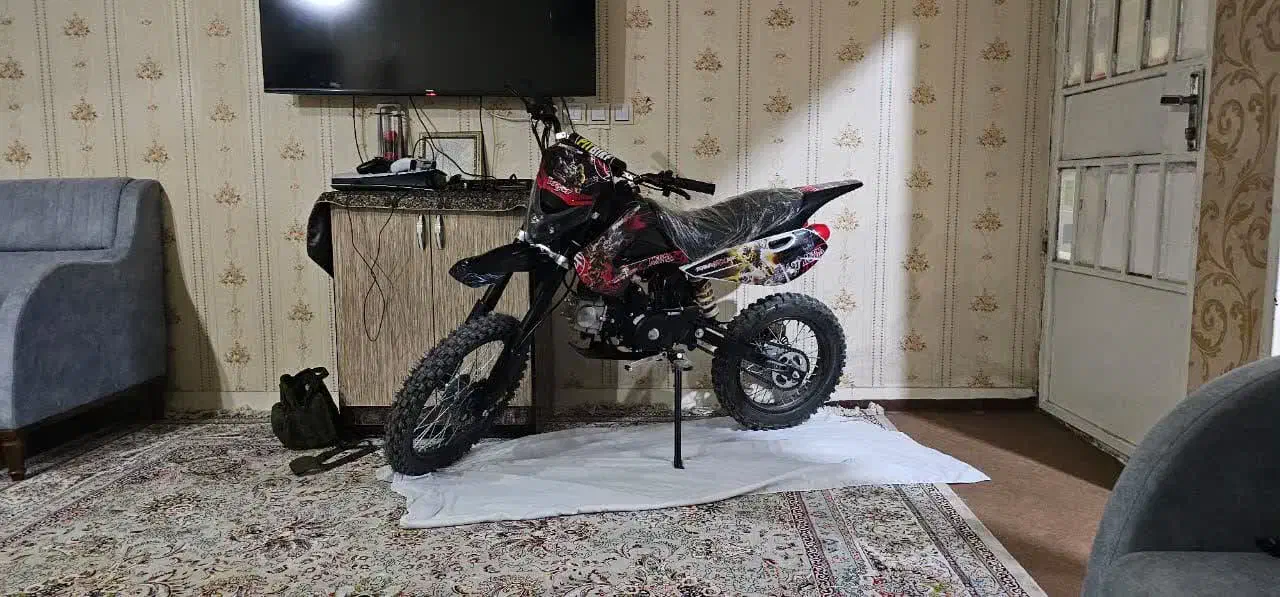 مینی کراسktm 125|موتورسیکلت|شیراز, قصرالدشت|دیوار