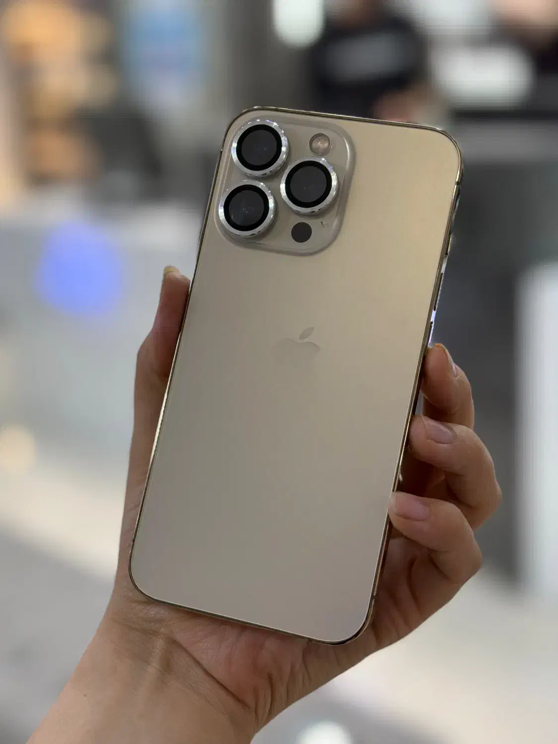 ایفون ۱۳ پرو رنگ طلا بدون یک نقطه و خش قسطی تازه|موبایل|اصفهان, مفتح|دیوار