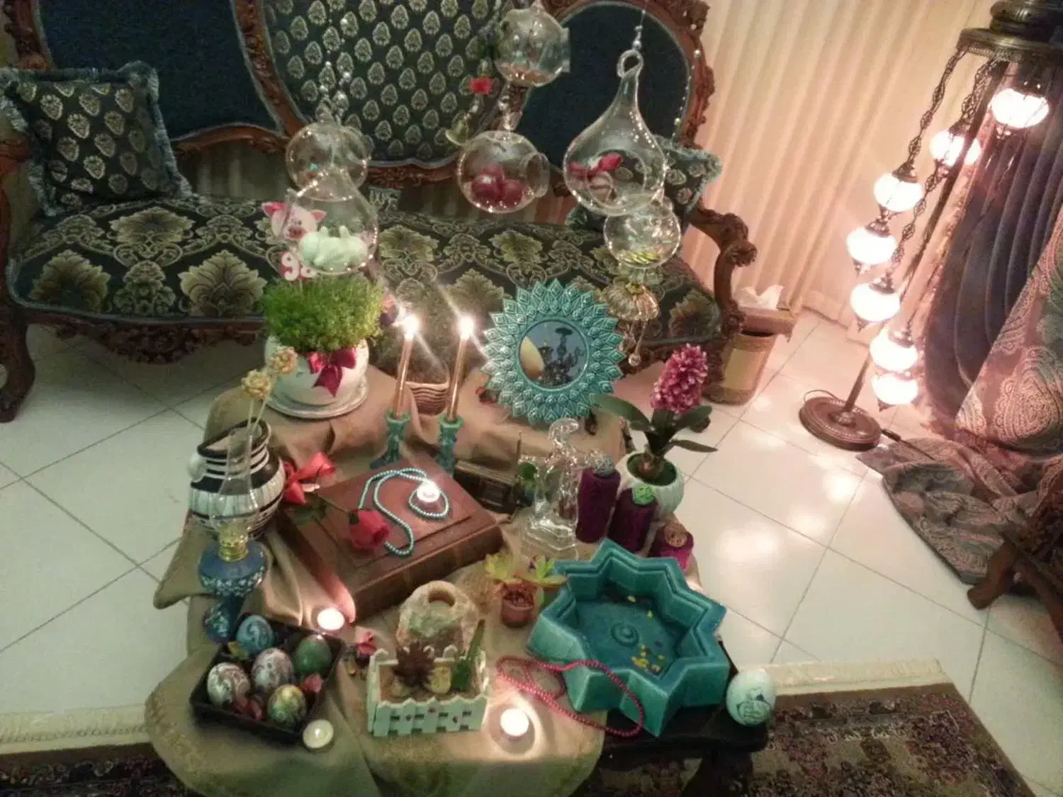 هفت سین|مجسمه، تندیس، ماکت|مشهد, امیریه|دیوار