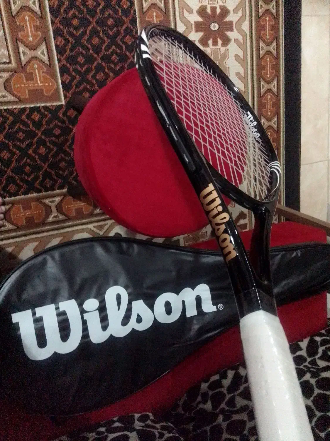 راکت تنیس ویلسون آکبند نو|تجهیزات ورزشی|بابل, |دیوار