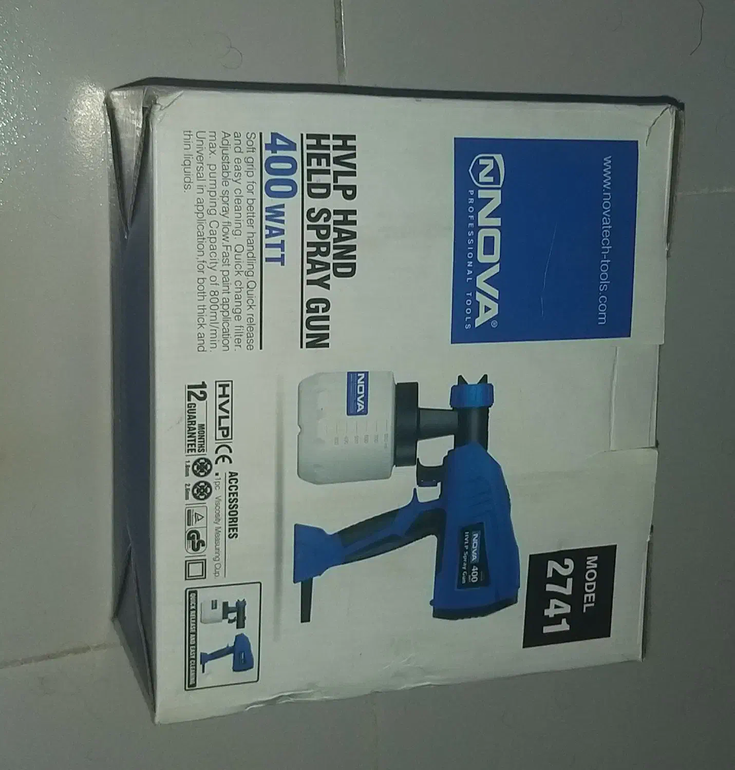 پیستوله برقی 400 وات برند نوا مدل NTS 2741|ابزارآلات|بندرعباس, |دیوار