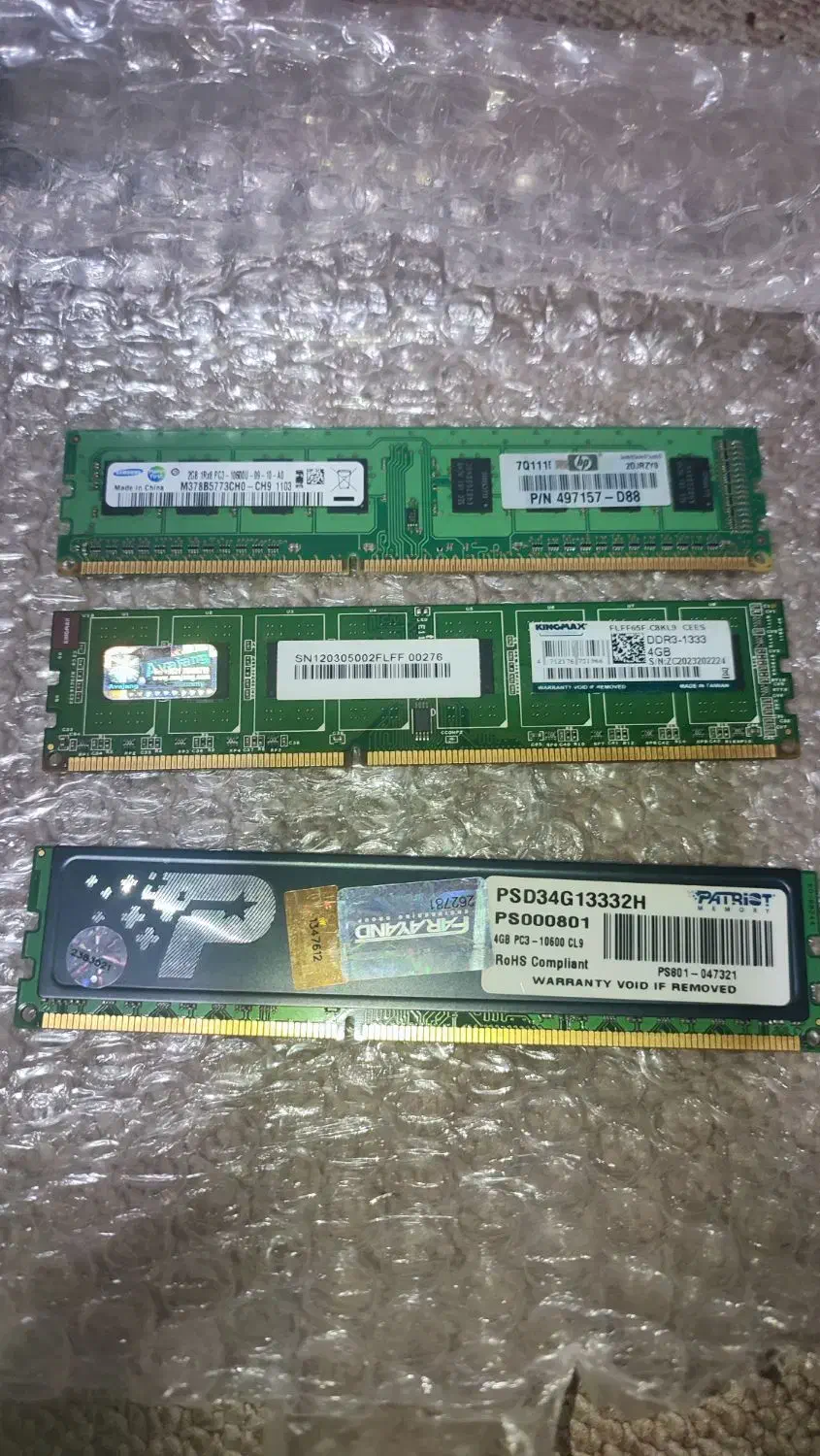 پاور + DVD رایتر پلکستور +کابل گرافیک DVI + رم|قطعات و لوازم جانبی رایانه|فردیس, فردیس|دیوار