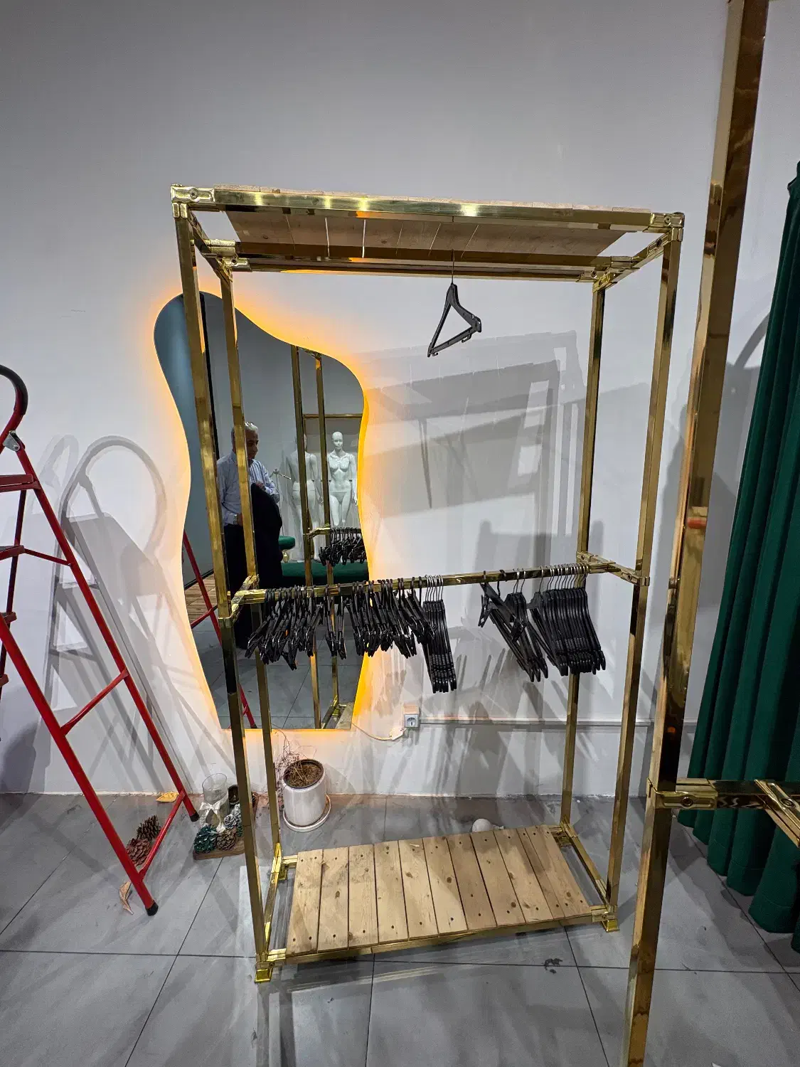 رگال استیل طلایی|بندرخت و رختآویز|تهران, صادقیه|دیوار