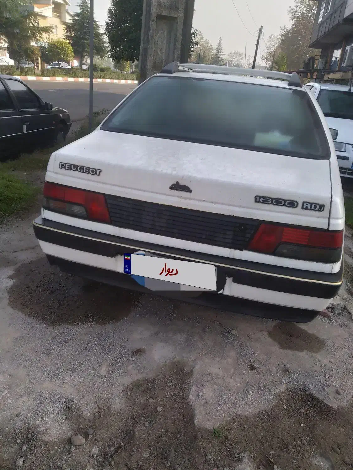 ماشین پژوآردی سفید|خودرو سواری و وانت|کوچصفهان, |دیوار