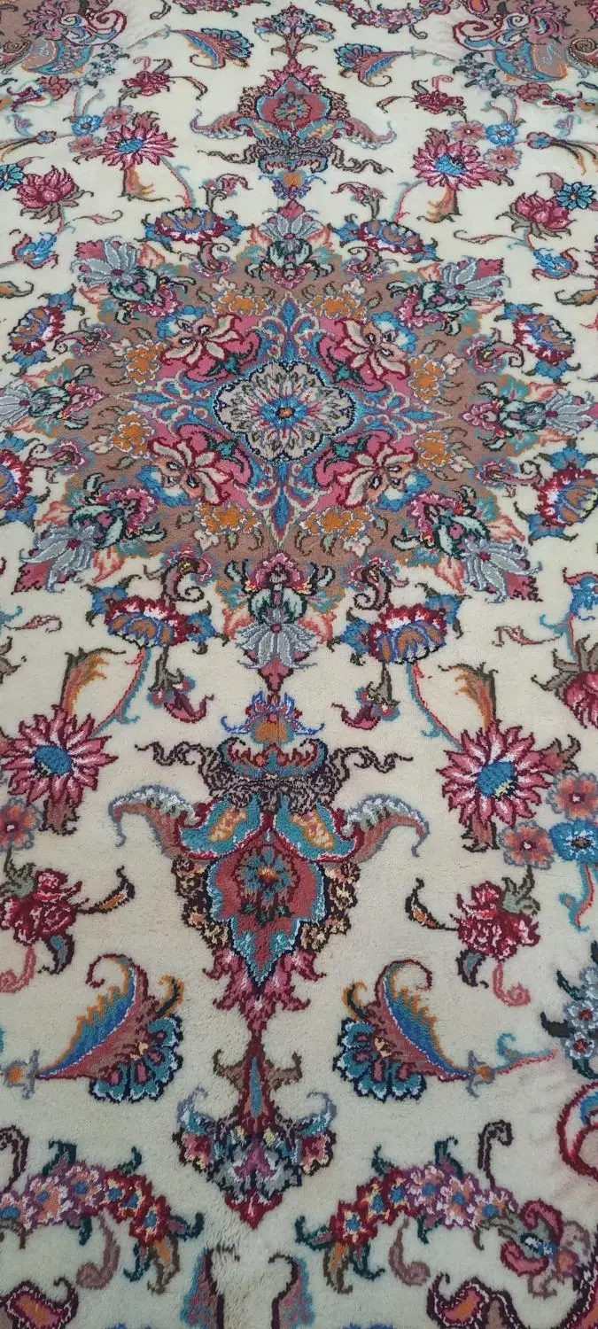 فرش دستبافت قالیچه بزرگ خطیبی ۲×۲/۵ رج ۴۰|فرش|تبریز, |دیوار