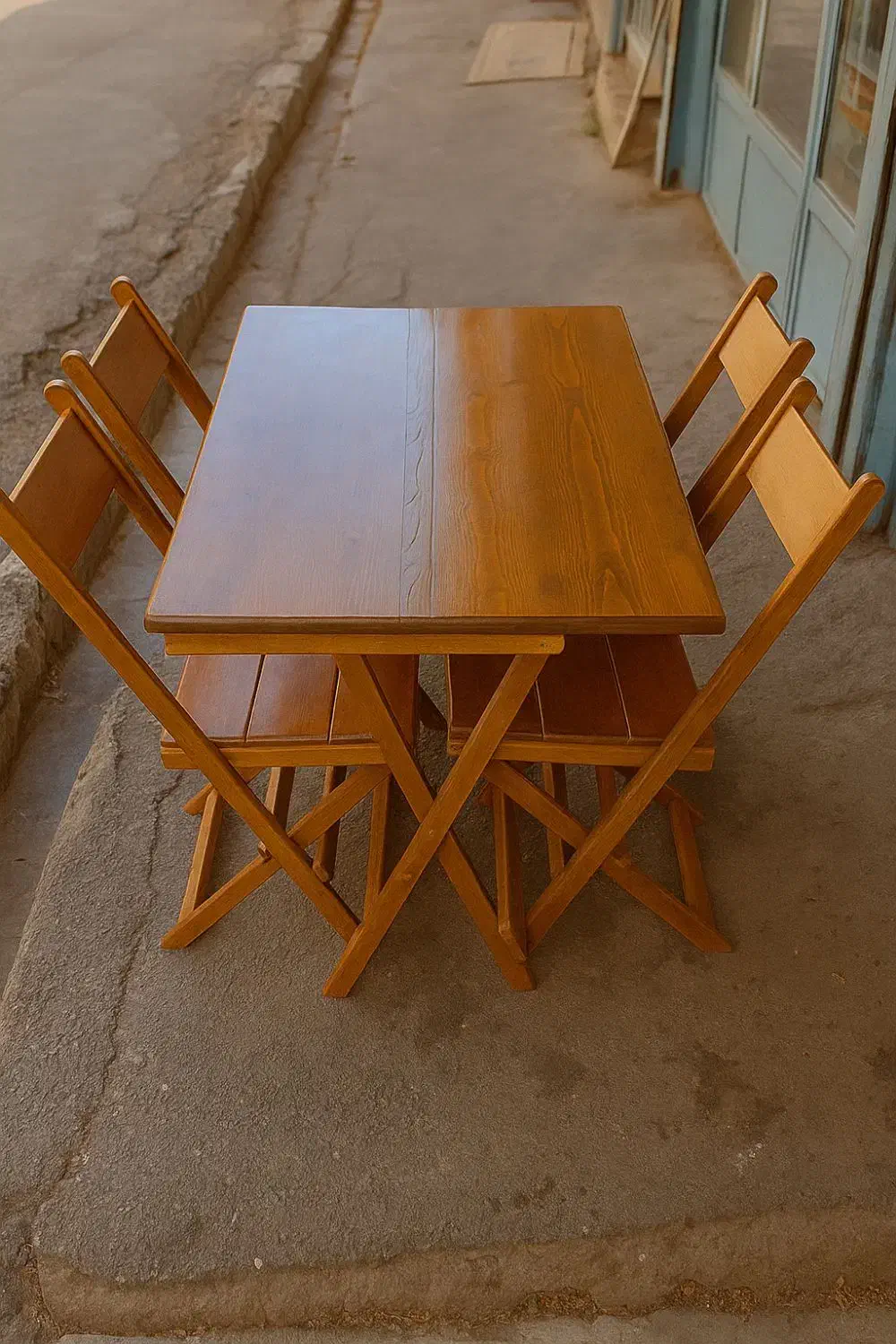 میز و صندلی تاشو|میز و صندلی غذاخوری|خوانسار, |دیوار