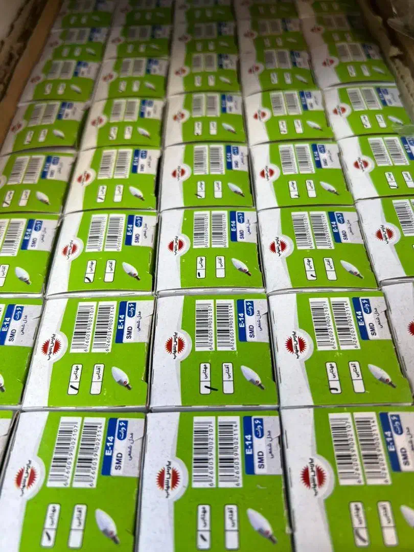 لامپ اشکی بادامی شمعی SMD پارس شهاب گارانتی دار|لامپ و چراغ|تبریز, |دیوار