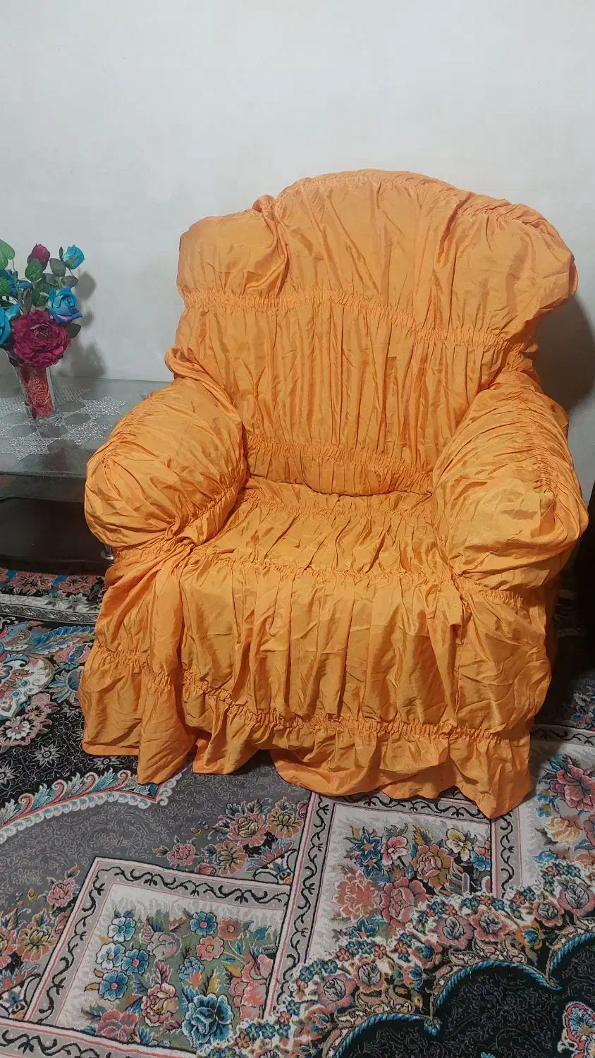 کاور مبل راحتی هفت نفره درحدنو|مبلمان خانگی و میز عسلی|اهر, |دیوار