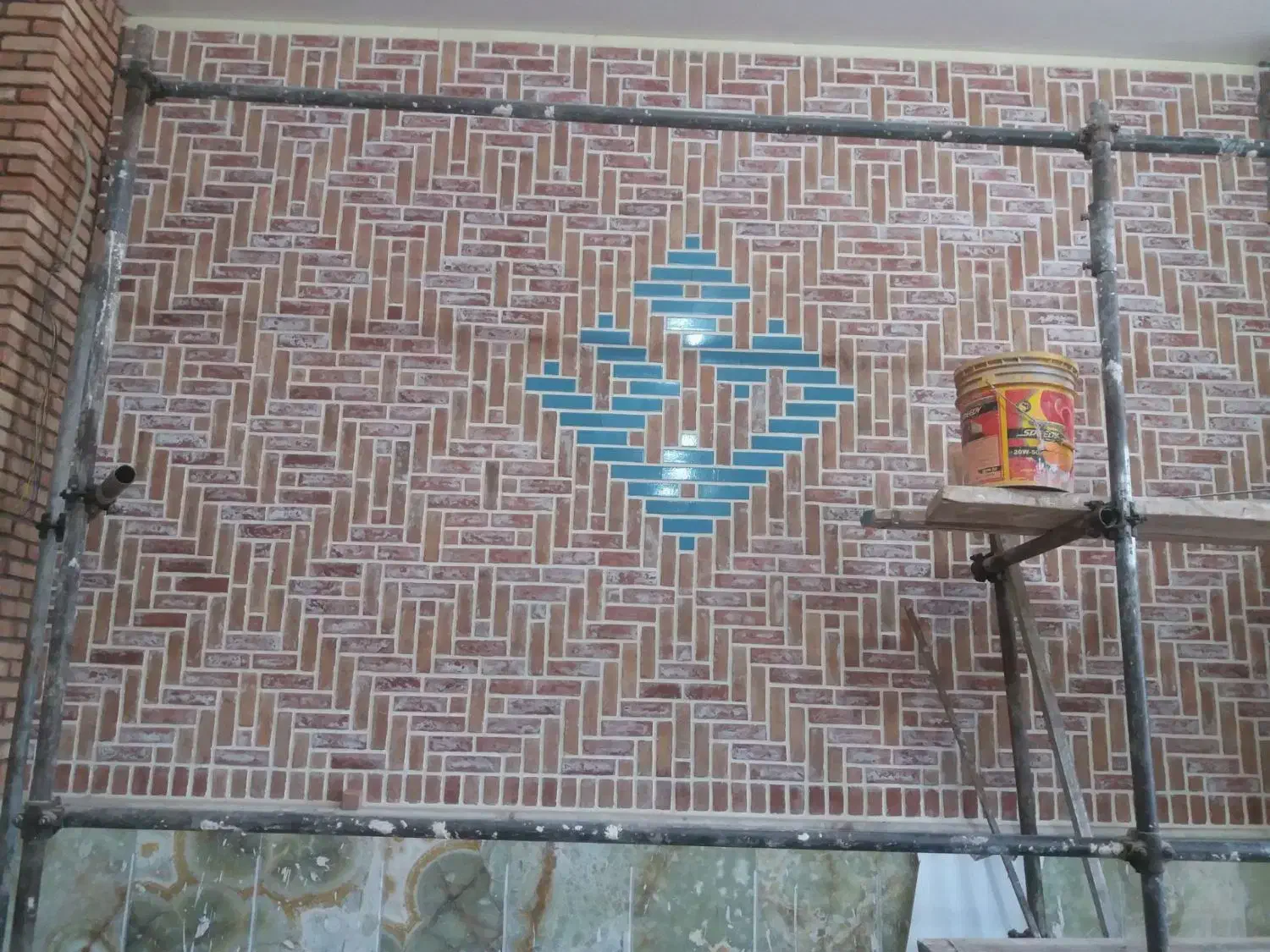 آجر سنتی|مصالح و تجهیزات ساختمان|کشکسرای, |دیوار