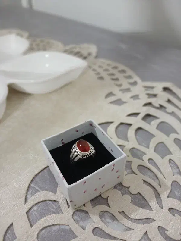 انگشتر نقره عقیق یمن|جواهرات|مشهد, ابوذر|دیوار