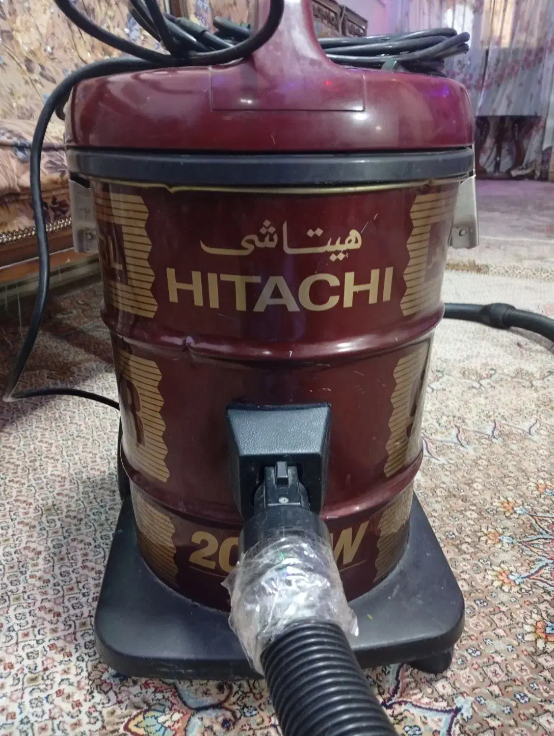 جارو برقی هیتاچی ژاپن ۱۸ لیتری|جاروبرقی، جارو شارژی، بخارشو|زاهدان, |دیوار