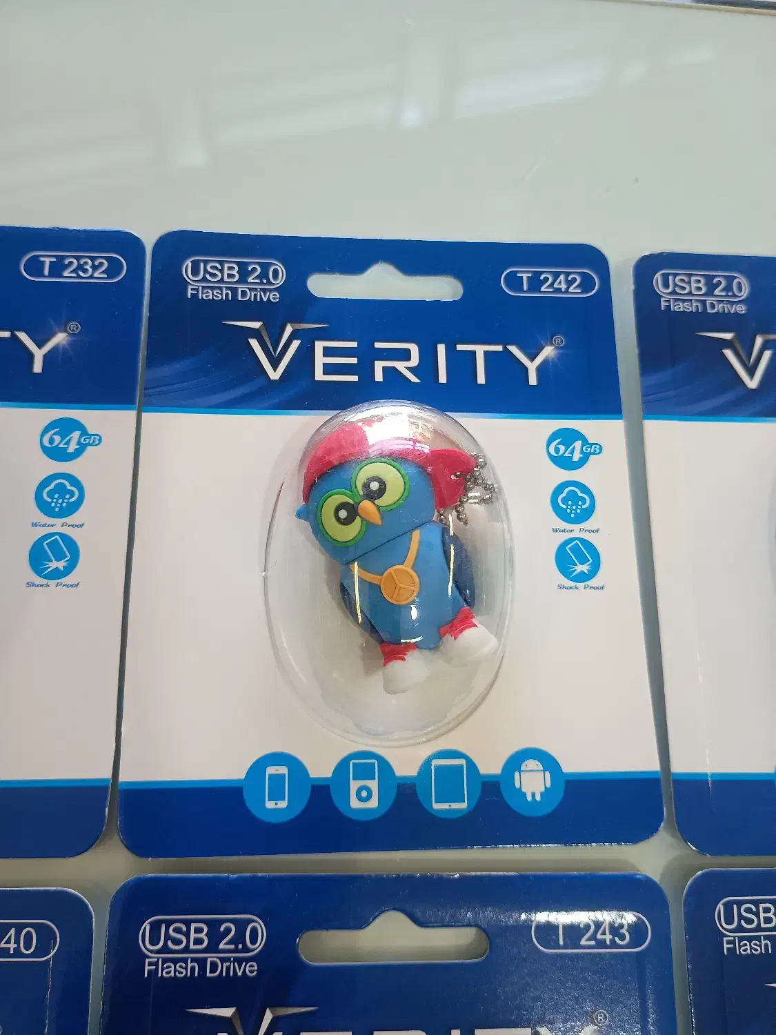 فلش مموری عروسکی 64 گیگ برند verity . گارانتی|لوازم جانبی موبایل و تبلت|یزد, |دیوار
