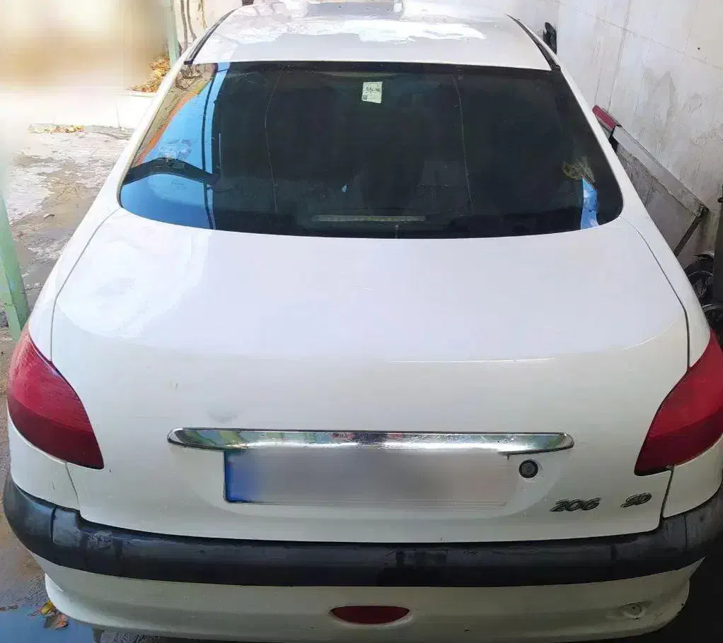 206 اس دی|خودرو سواری و وانت|نیشابور, فردوسی جنوبی|دیوار