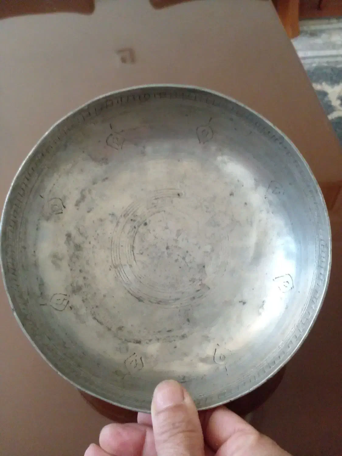 کاسه مسی اصل|کلکسیون اشیاء عتیقه|فردیس, داوری|دیوار