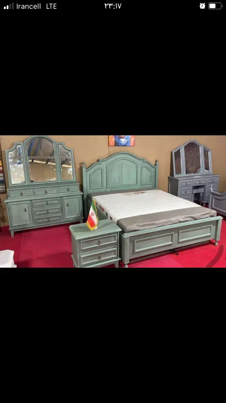 تخت خواب+سرویس خواب روژین|تخت و سرویس خواب|مشکیندشت, |دیوار