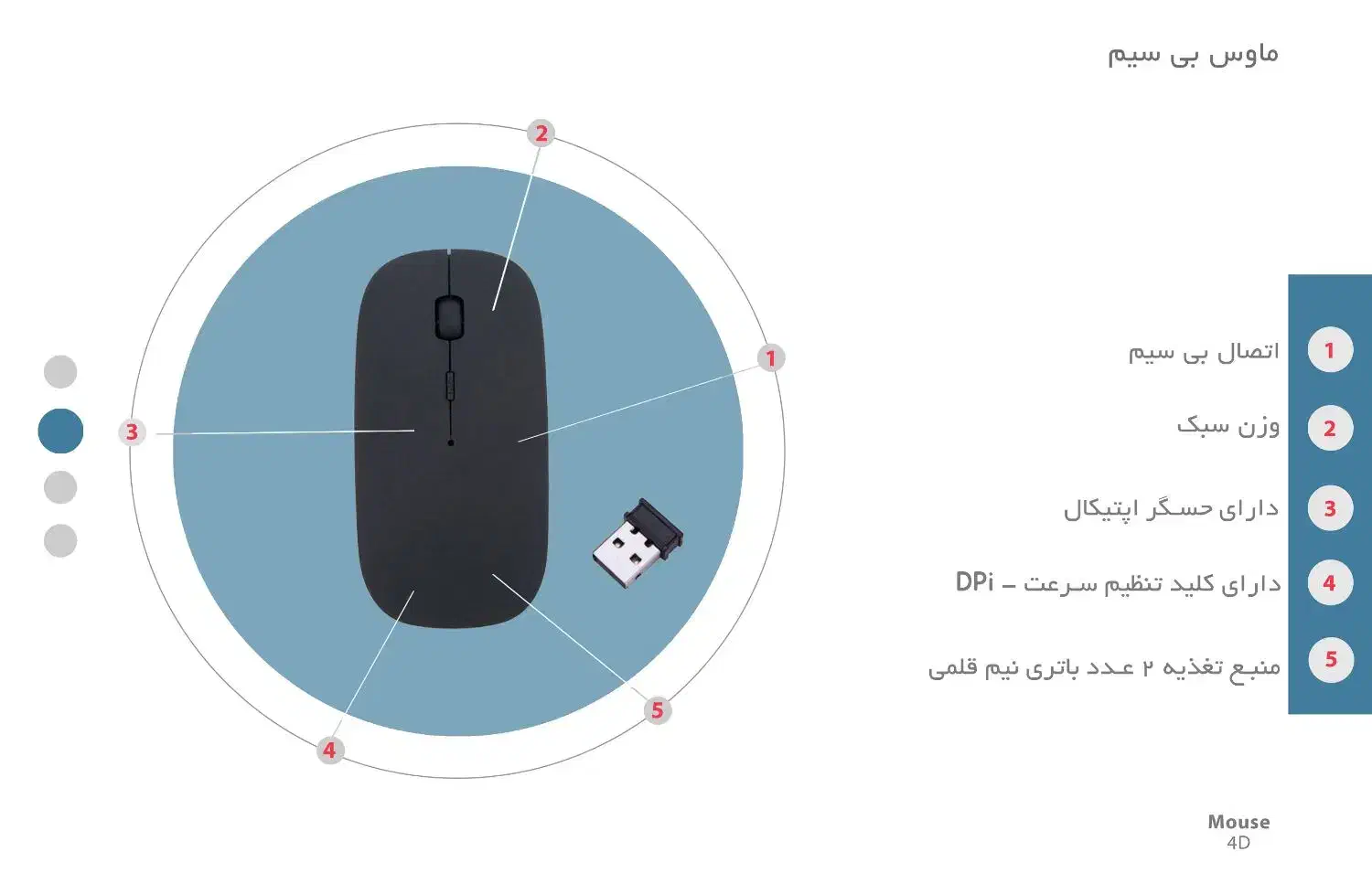 موس بیسیم|قطعات و لوازم جانبی رایانه|تهران, شیخ هادی|دیوار