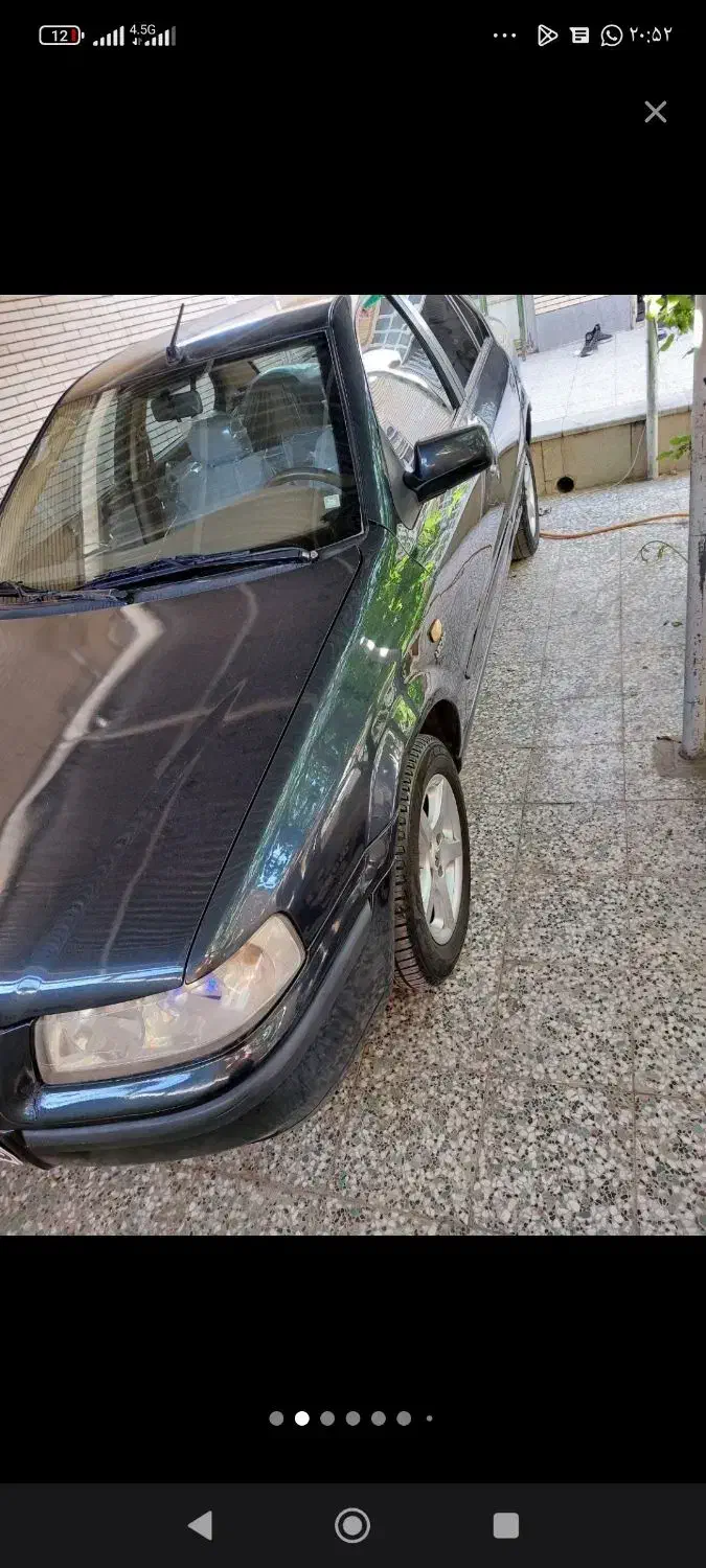 سمند ای اف7مدل90|خودرو سواری و وانت|بم, |دیوار