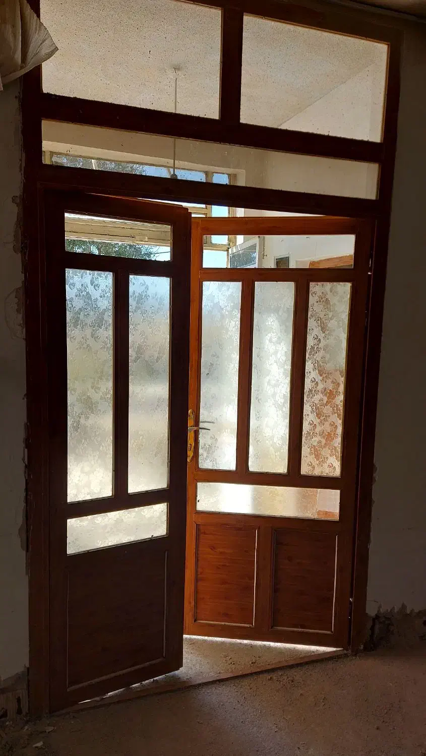 درب ورودی پذیرایی آلومینیومی|مصالح و تجهیزات ساختمان|حمیل, |دیوار