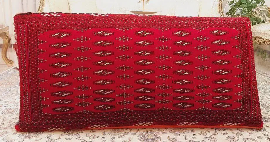 پشتی ترکمن دستبافت|پشتی|کرج, گوهردشت|دیوار