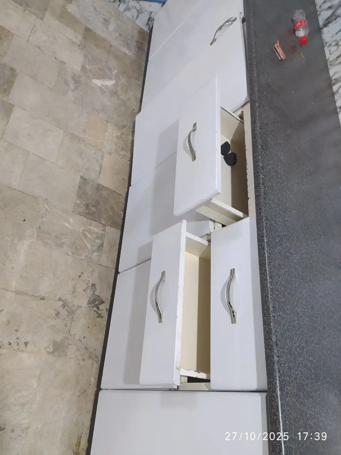 کابینت فلزی ورق سفید با سینک کامل|مصالح و تجهیزات ساختمان|مشهد, مصلی (کارمندان اول)|دیوار