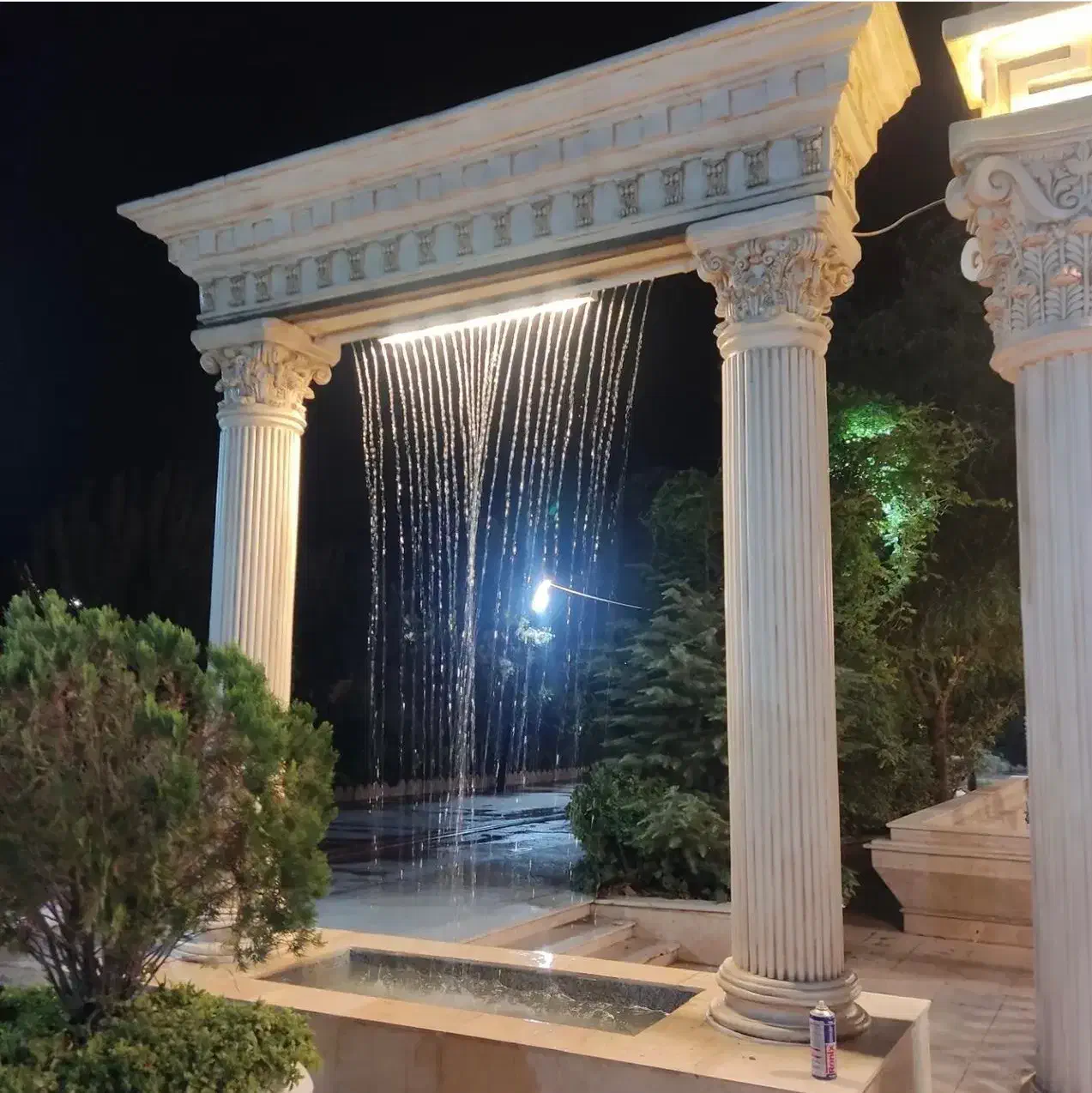 آبنما محشر شهرکرد حوض کاشیکاری دیواری بتنی|مصالح و تجهیزات ساختمان|شهرکرد, |دیوار