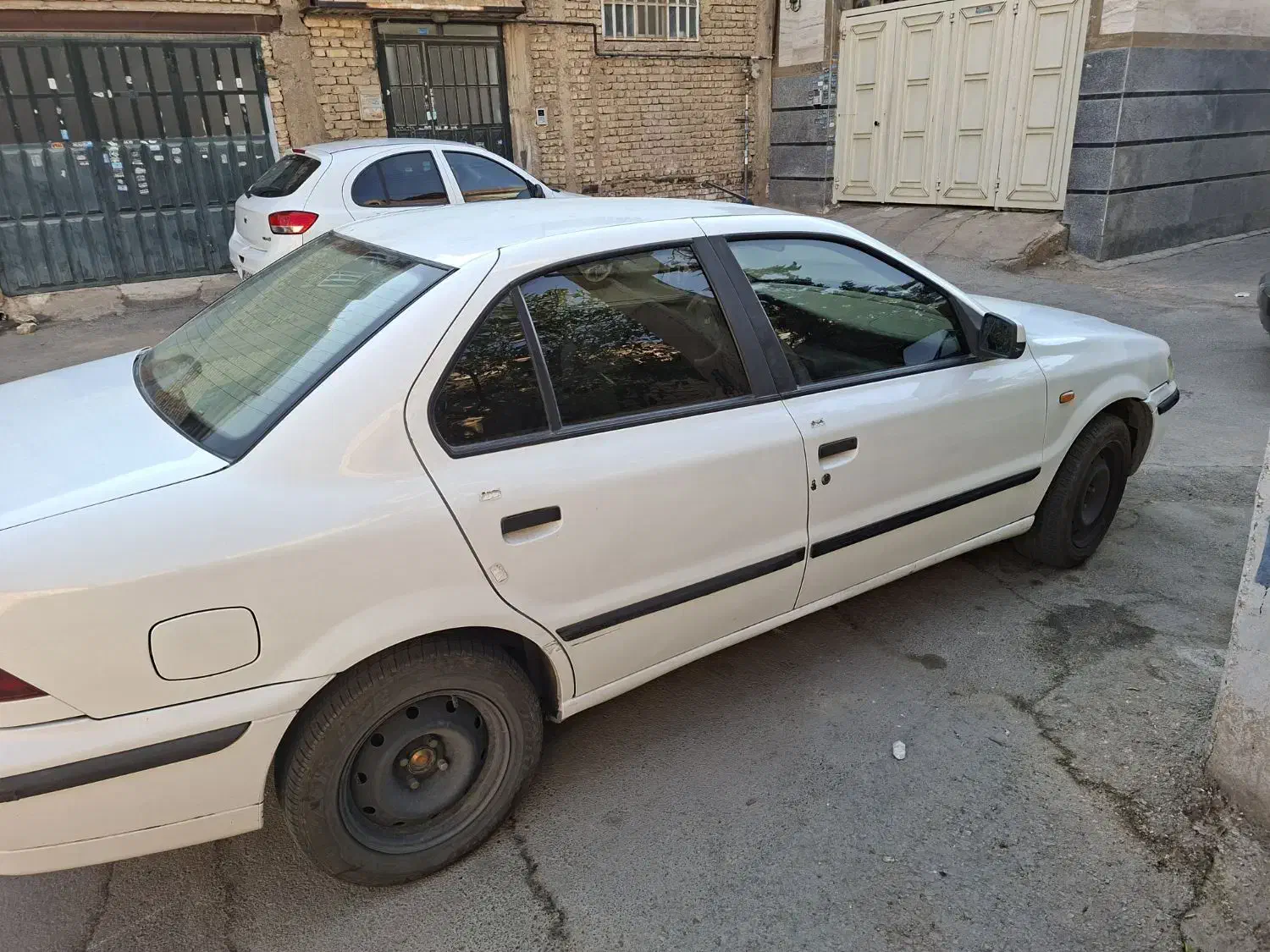 سمند  سفید lx مدل ۹۹|خودرو سواری و وانت|شیراز, شهرک مطهری|دیوار