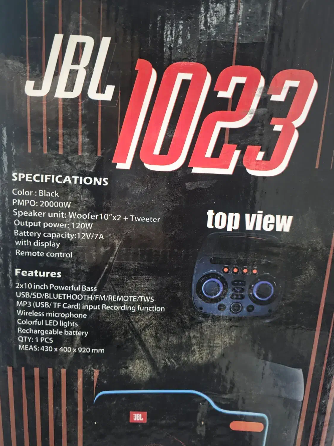 اسپیکر jbl 1023 اکبند|سیستم صوتی خانگی|تهران, شهرک ولیعصر شمالی|دیوار