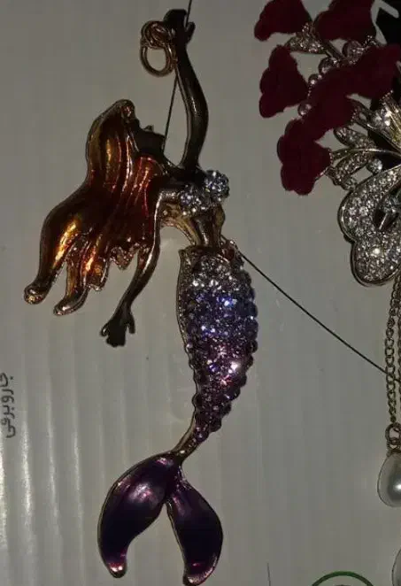 گردنبند رومانتویی پری دریایی سایت آمازون|بدلیجات|بوشهر, |دیوار