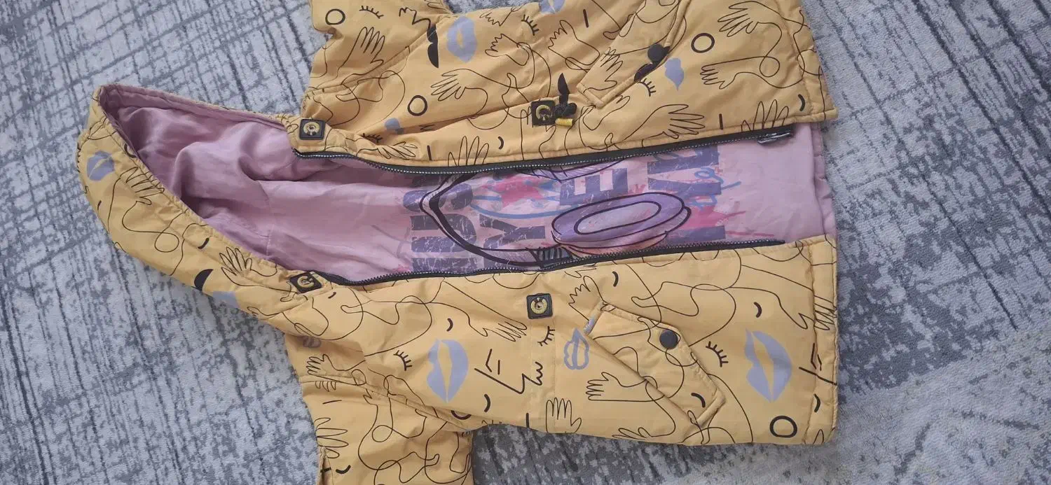 کاپشن دخترانه|کفش و لباس بچه|ماهدشت, |دیوار