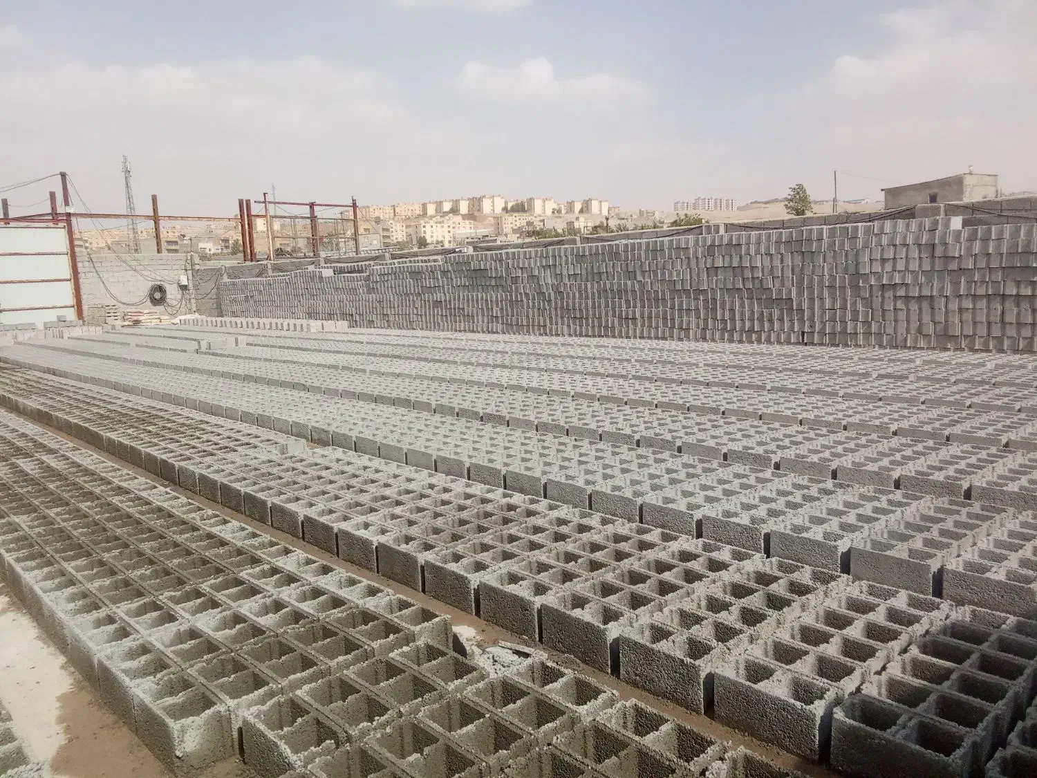 بلوک بتنی 20×40 سنگین|مصالح و تجهیزات ساختمان|تبریز, |دیوار