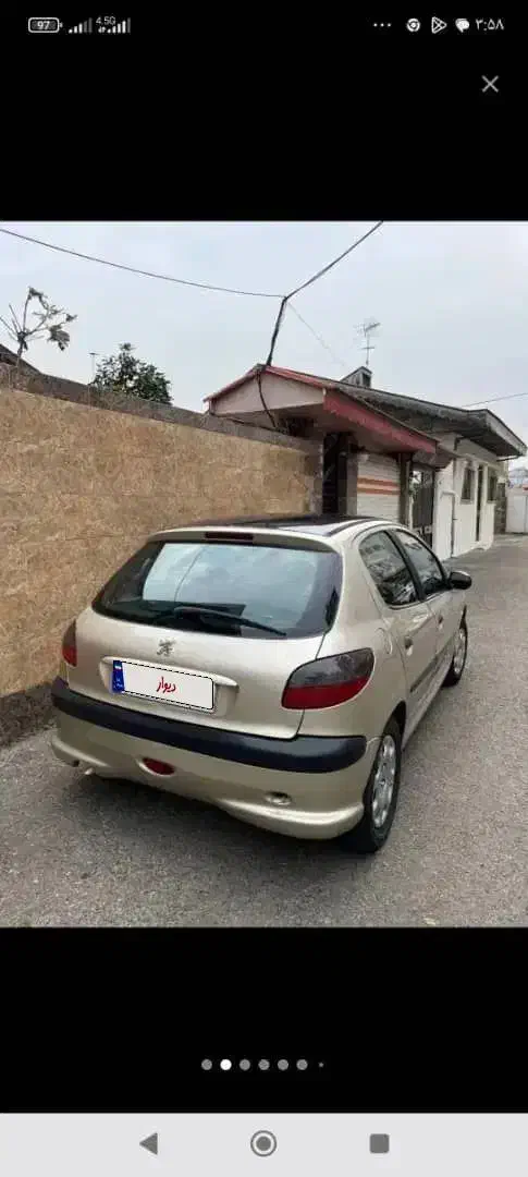 پژو ۲۰۶ مدل ۸۵|خودرو سواری و وانت|رشت, دیلمان|دیوار