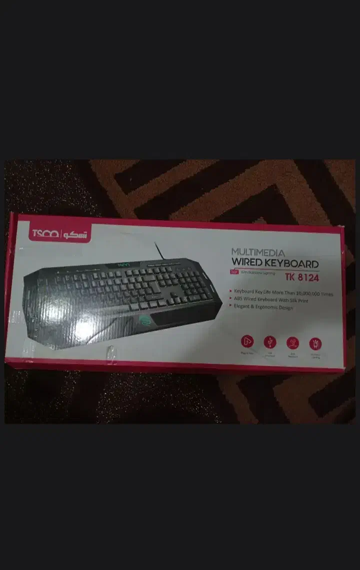 کیبورد تسکو|قطعات و لوازم جانبی رایانه|شیراز, منطقه هوایی شهید دوران|دیوار