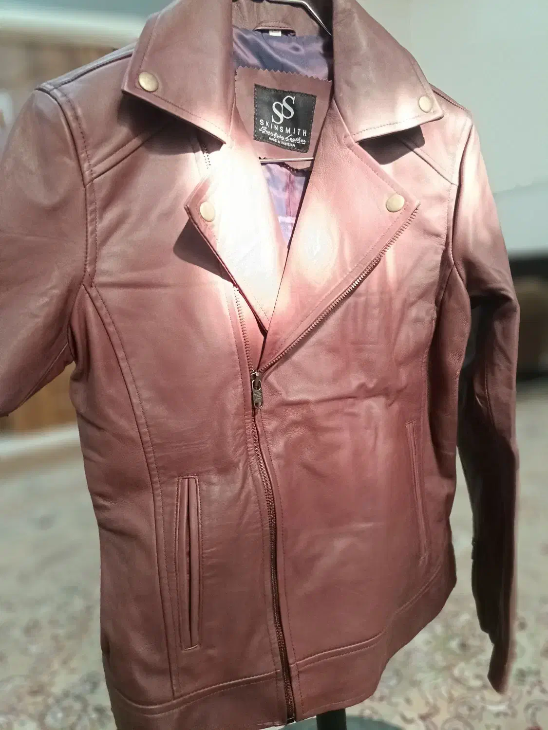 کاپشن چرم طبیعی زنانه و مردانه|لباس|قم, بلوار امین و ساحلی|دیوار