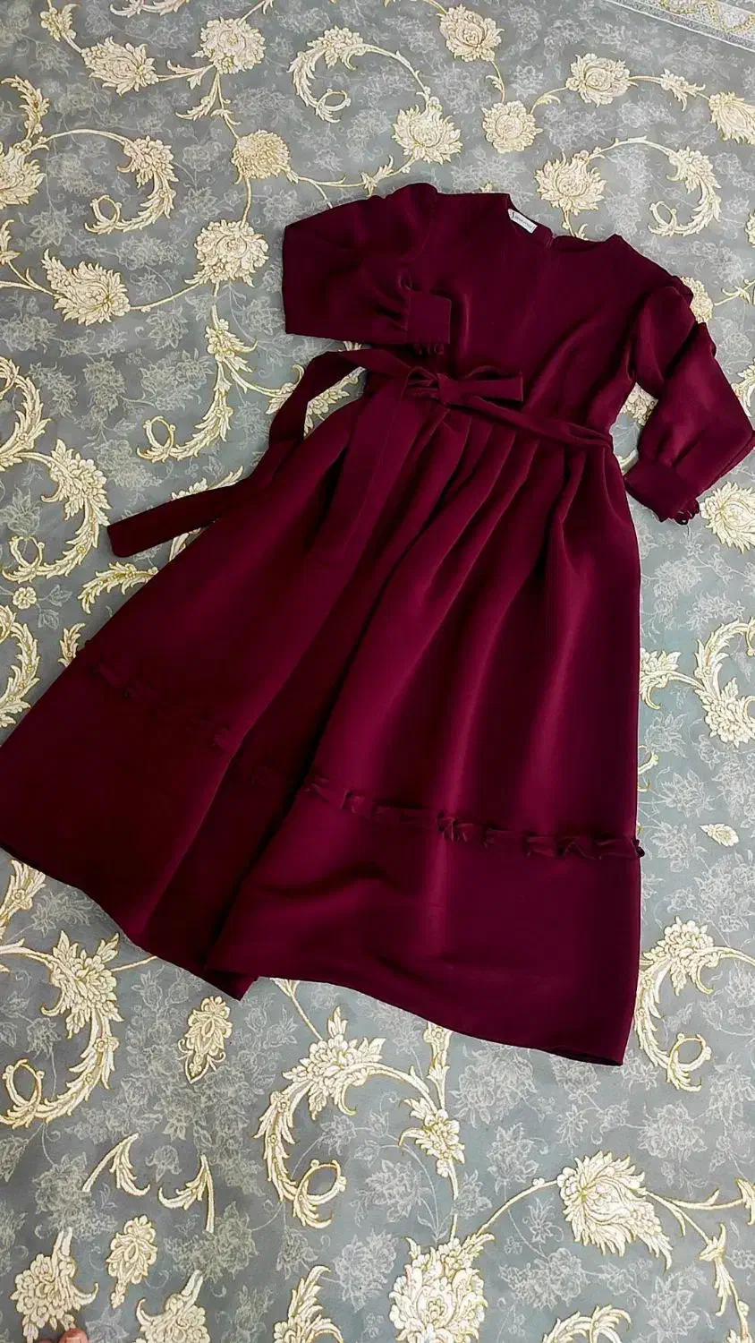 مانتو عروسکی زرشکی|لباس|قم, نیروگاه|دیوار