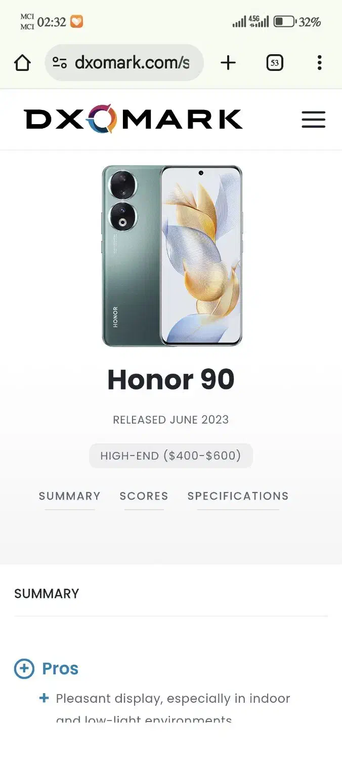Honor 90 dual 5G|موبایل|قروه, |دیوار
