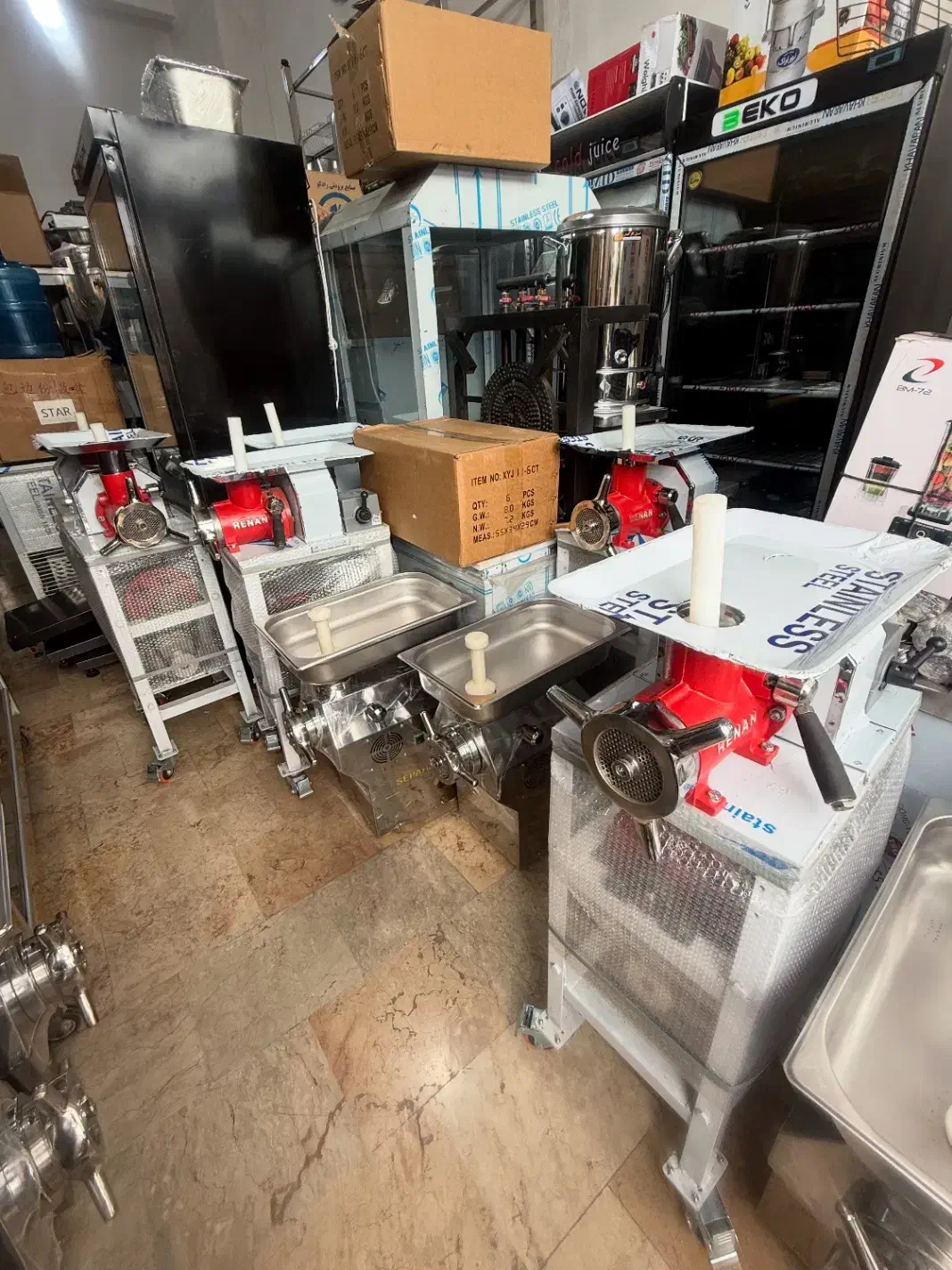 چرخ گوشت صنعتی ،اره استخان بر،ولوازم کامل صنعتی|فروشگاه و مغازه|رامسر, |دیوار