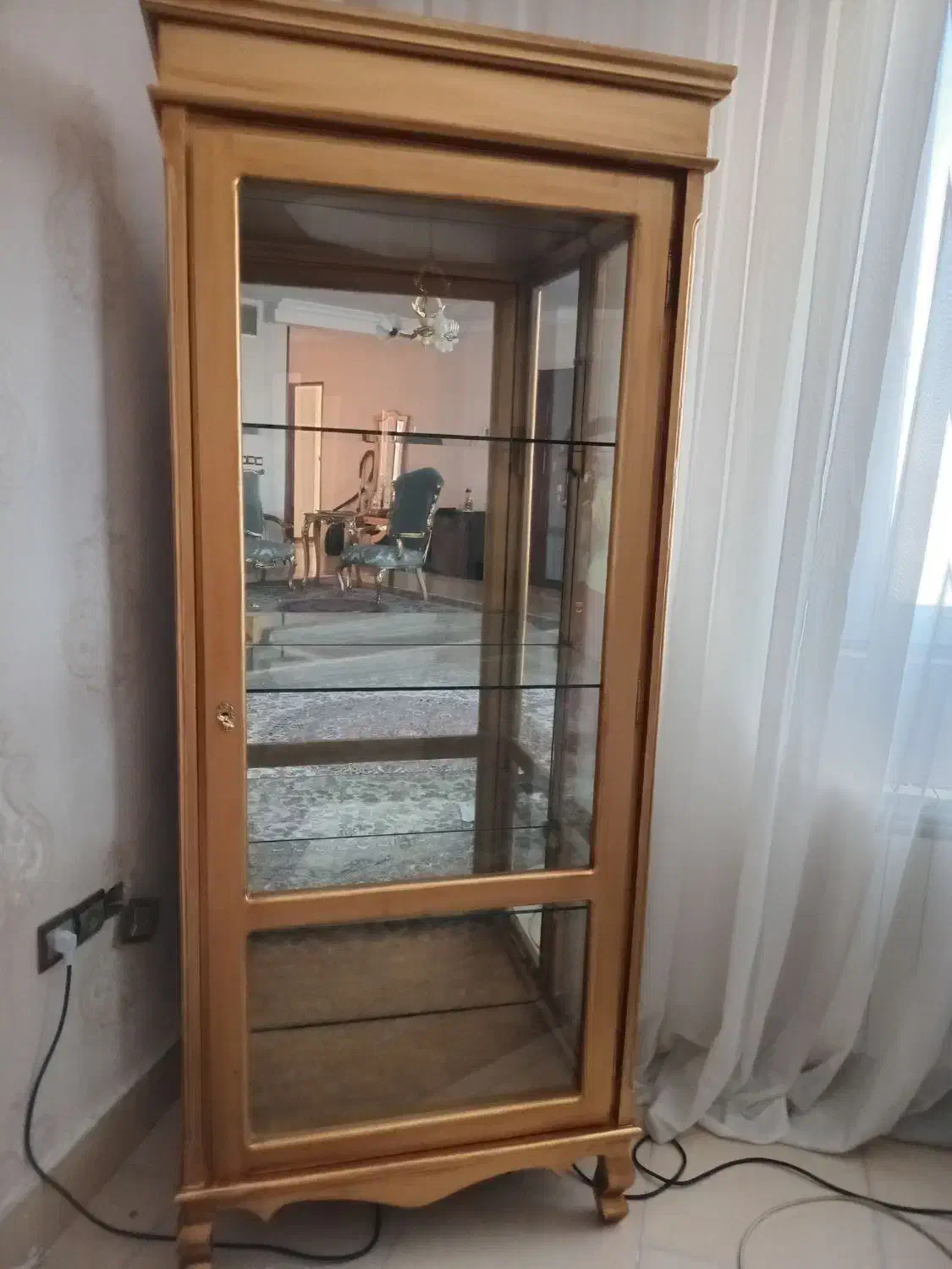 گنجه چوبی|بوفه، ویترین، کنسول|گلبهار, شهر جدید گلبهار|دیوار