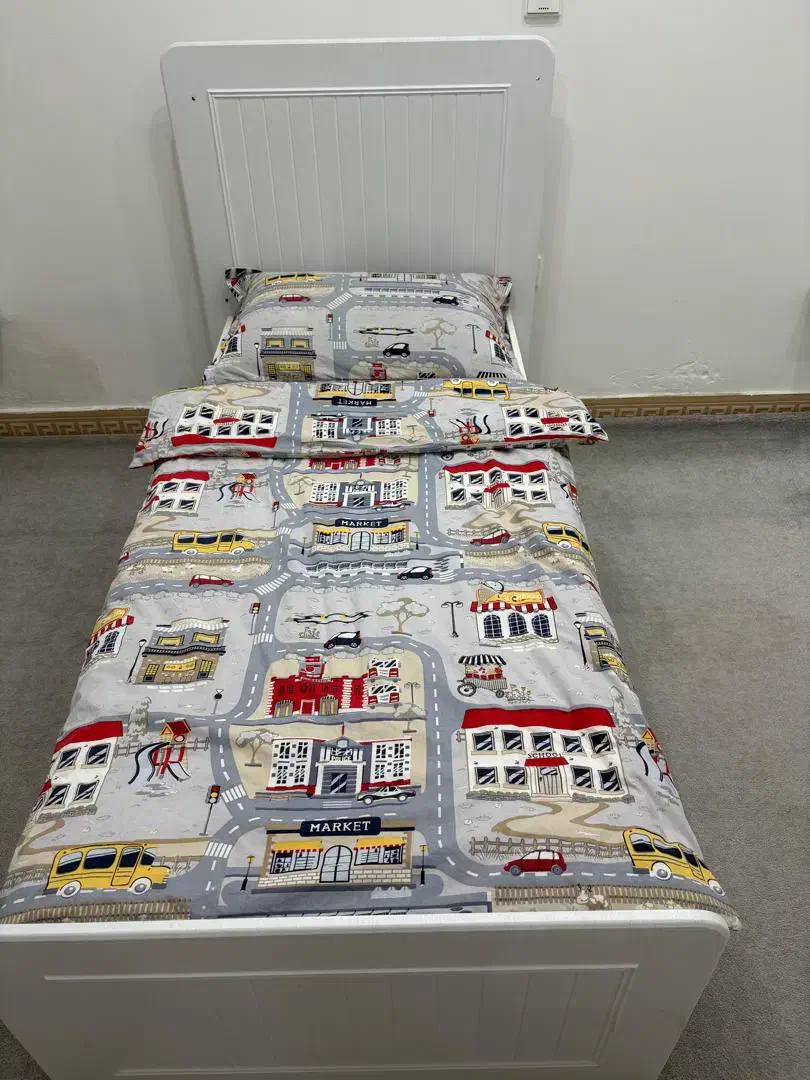 تخت خواب دو منظوره کودک و نوجوان|تخت و سرویس خواب|امیدیه, |دیوار