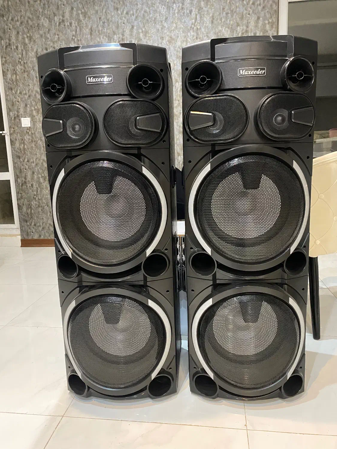 اسپیکر مکسیدر|سیستم صوتی خانگی|هشتگرد, فاز ۲ مهستان|دیوار