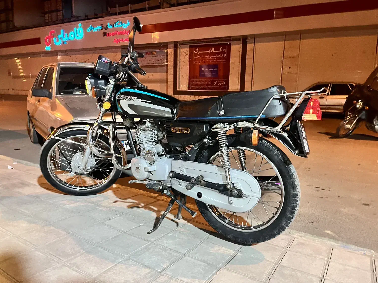 موتور 125ccاحسان مدل ۹۰ استارتی|موتورسیکلت|کاشان, طالقانی|دیوار