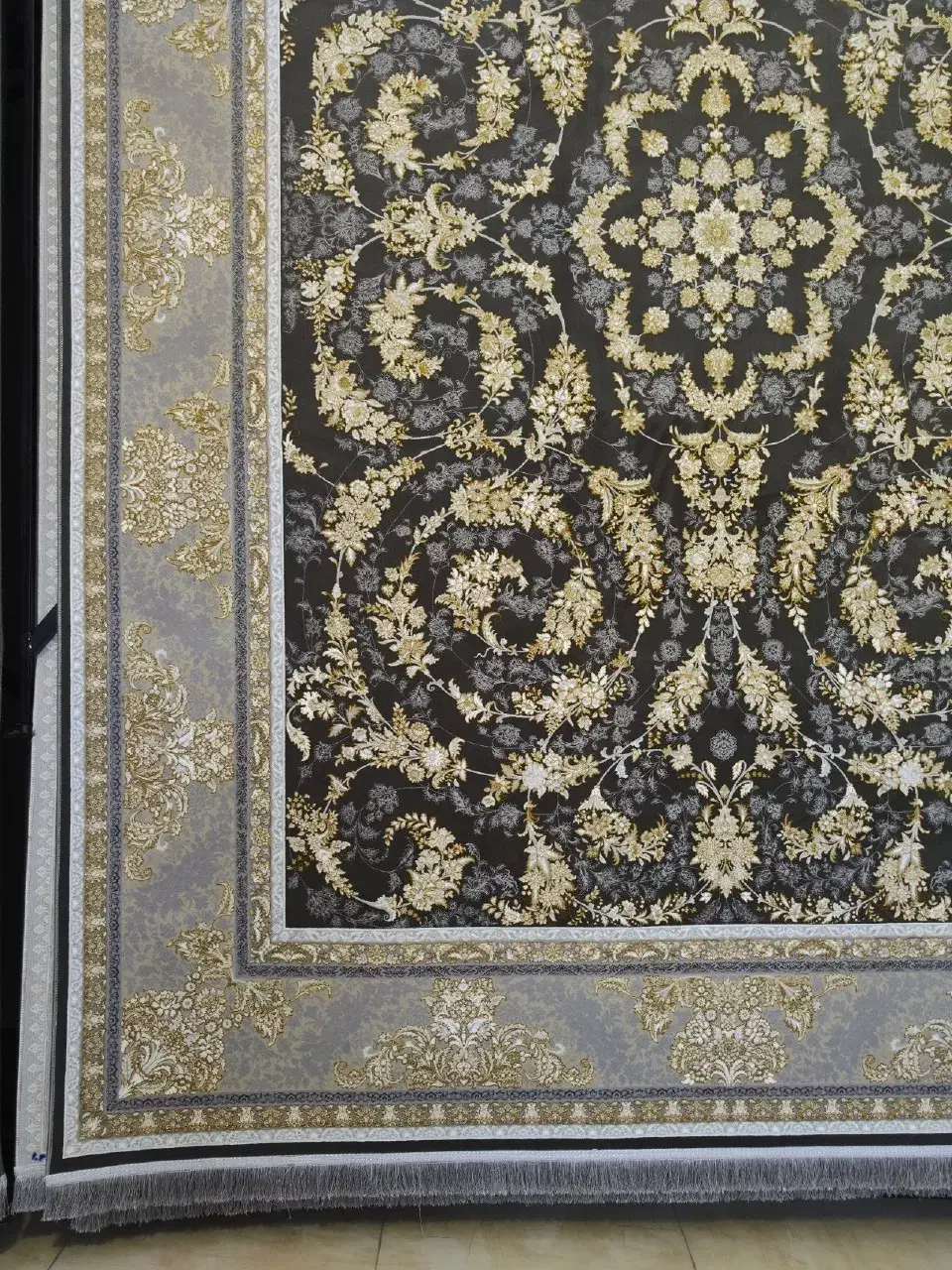 فرش 12 متری /700شانه /تمام نخ|فرش|ارم, |دیوار